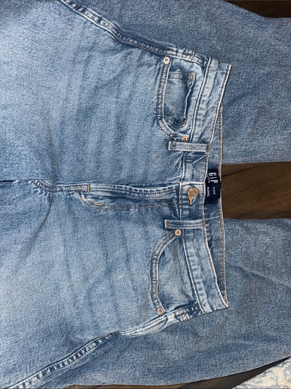 GAP Light Blue Women's Barrel Jeans